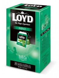 HERBATA ZIOŁOWA KOPERTOWANA LOYD MIĘTA 20szt.