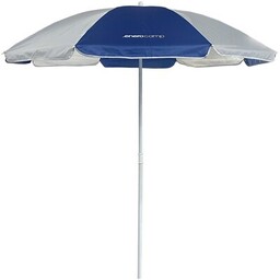 ENERO CAMP Parasol plażowy 1067643 160 cm Biało-niebieski