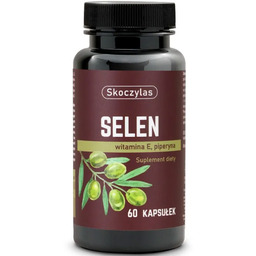 SKOCZYLAS Selen Witamina E Piperyna 60caps