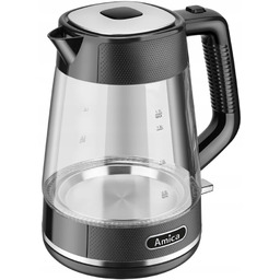 Czajnik elektryczny Amica KF4050G 2200W 1,7L Strix szkło