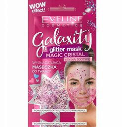 Eveline Galaxity Glitter Mask Wygładzająca Maseczka do twarzy