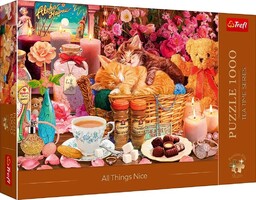 Trefl PUZZLE 1000 WSZYSTKO CO PRZYJEMNE TREFL