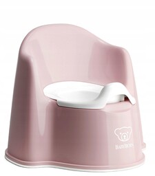 Babybjorn nocnik fotelik różowy