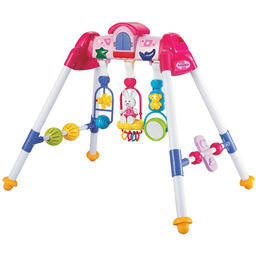Baby Mix Baby play trapez De Lux różowy,