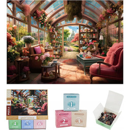 Puzzle 1008 elementów dla dorosłych pokój gościnny