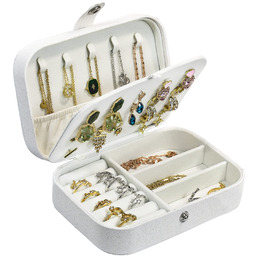 Podróżne pudełko na biżuterię, mały organizer na biżuterię