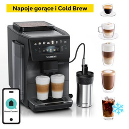 SIEMENS Ekspres EQ.600 TP607ET5 iAroma (Cold Brew)