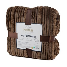 Eurofirany Koc narzuta z mikrofibry typu flano 150x200