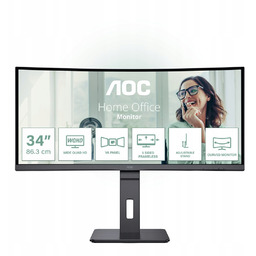 Monitor Aoc CU34P3CV 34'' Led Uwqhd 165Hz Curved