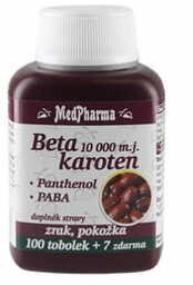 Beta karoten - 10000 m.j., 107kaps