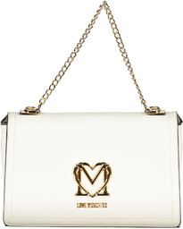BIAŁA TORBA DAMSKA LOVE MOSCHINO