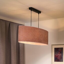 Lampa wisząca Celine Euluna, możliwość ściemniania, fioletowy /