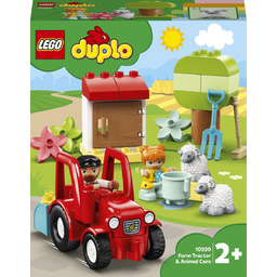 LEGO DUPLO, klocki Traktor i zwierzęta gospodarskie, 10950