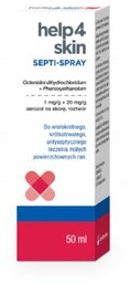 Help4Skin SEPTI-SPRAY 1mg/g+20 mg/g, 50ml