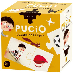 Pucio. Puzzle: Czego brakuje? Nasza Księgarnia, puzzle