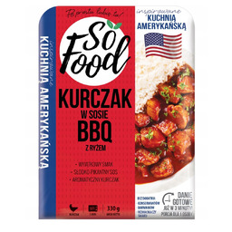 SF Kurczak w sosie BBQ z ryżem 330