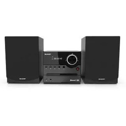 Sharp XL-B512 15W Bluetooth radio FM Czarny Mikro