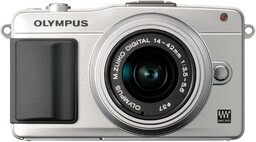 Olympus Długopis E-PM2 kompaktowy aparat systemowy - srebrny