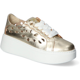 Sneakersy Chebello 4326-074 Złote lico