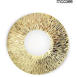 Lampa ścienna SOUL 30 złoty metal, szklana kula