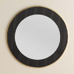 Lustro w Ryflowanej Ramie Luxiso