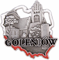 Magnes metalowy kontur Goleniów