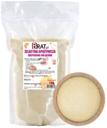 Żelatyna spożywcza wieprzowa 180 Bloom 1kg