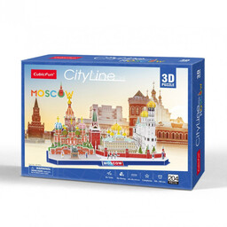 Cubic Fun, puzzle 3d City Line Moscow