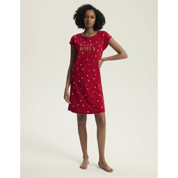 Henderson Ladies Koszula nocna Dotie 43720-33X Czerwony XL
