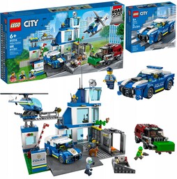 Lego City 60316 Posterunek Policji z Więzieniem Radiowóz