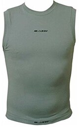 Massi S/M Thermo T-Shirt bez rękawów, męski, szary,