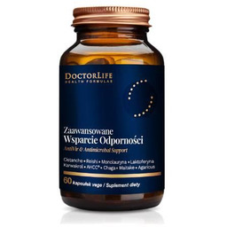 Doctor Life Zaawansowane wsparcie odporności AntiVir&Antimicrobal Support, 60kaps.