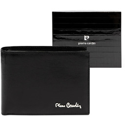 Zgrabny Skórzany męski portfel Pierre Cardin RFID