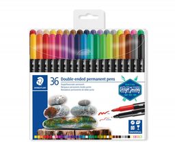 Flamastry dwustronne Staedtler 36k Design Journey nr 3187