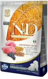 N&D Dog Puppy Medium/Large Lamb/Blueberry Low Grain -