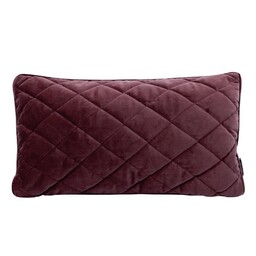 Eurofirany Poduszka dekoracyjna 30x50 Velvet 29 F bordowa