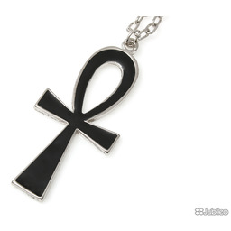 CZARNY KRZYŻ ANKH WISIOREK talizmany kolor czarny ankh