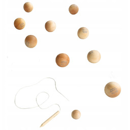 Drewniana Gra Boule Brązowy One size Wooden Story
