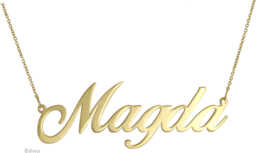 Zawieszka złota imię Magda pr.585. 45 cm