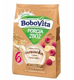 BoboVita Porcja zbóż Delikatna mleczna owsianka z ryżem