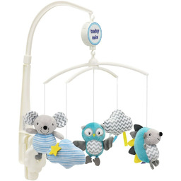 Karuzela Baby Mix Jeż Mysz i Sowa, średnica