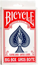 Bicycle Big Box Playing Cards - Red