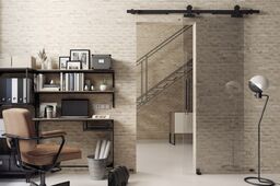 Drzwi Przesuwne Szklane Loft Glass System Komplet