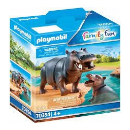 Playmobil Family Fun 70354 Hipopotamy