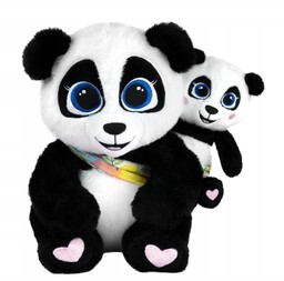 Interaktywna Panda Mami I Dziecko Panda Baobao Huggy