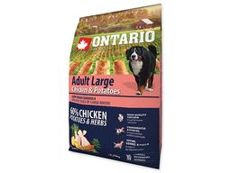 ONTARIO dog ADULT LARGE chicken - 2.25kg