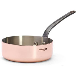De Buyer proste sosy, miedź, pomarańczowy, 16 cm