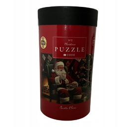 Świąteczne puzzle Inter Druk 1000 el. ozdobna tuba