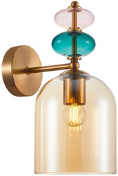 Kinkiet Busco WL-30263-1B-BRO-AMB - Italux