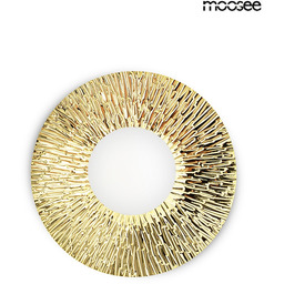 Lampa ścienna SOUL 20 złoty metal strukturalny Ø20cm